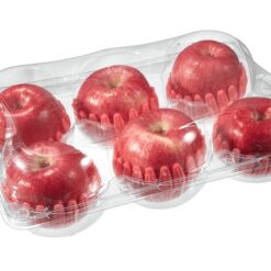 Hộp nhựa đựng 6 trái táo lê